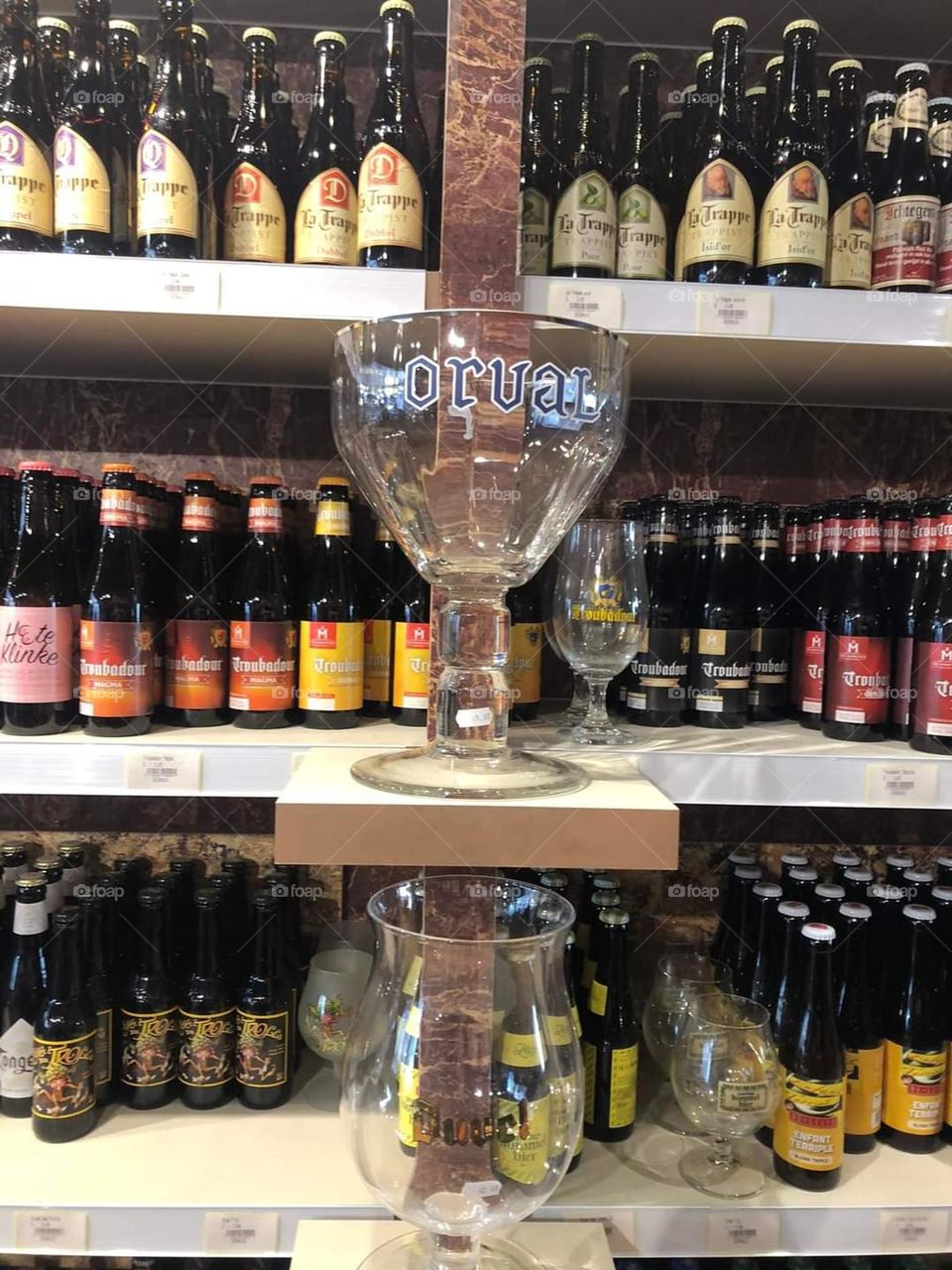 Orval beer from Brugges