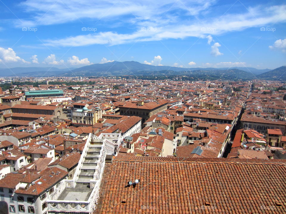 Roof, City, No Person, Architecture, Town