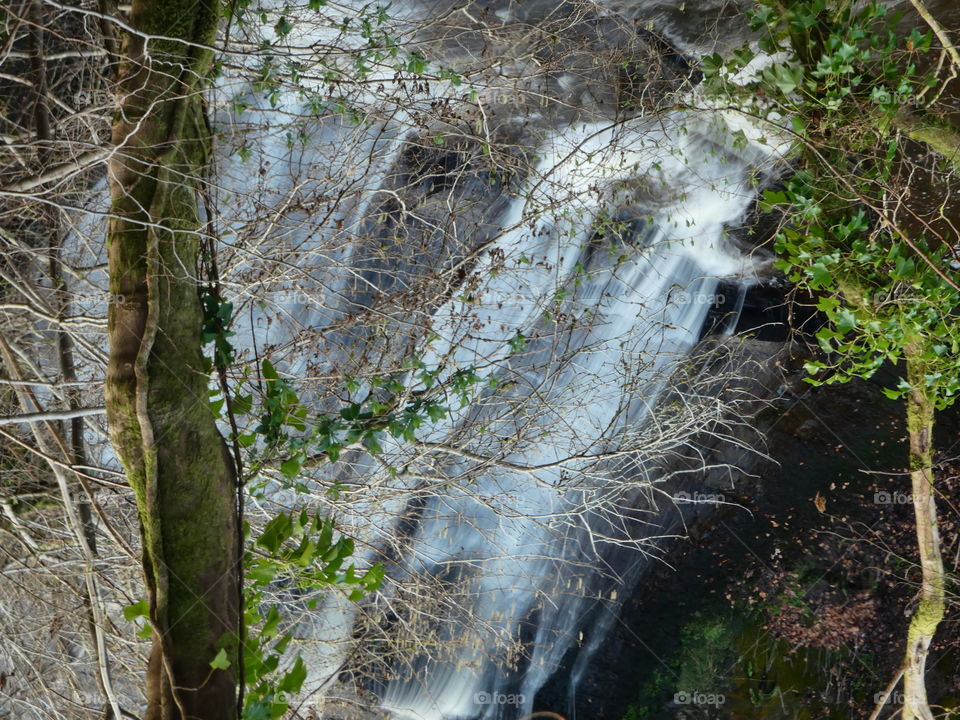 Silky hidden waterfall