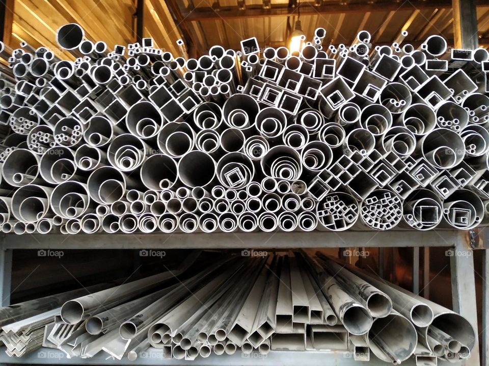 metal pipes