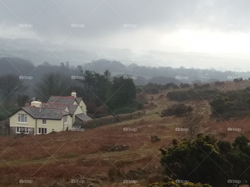 remote house on Dartmoor