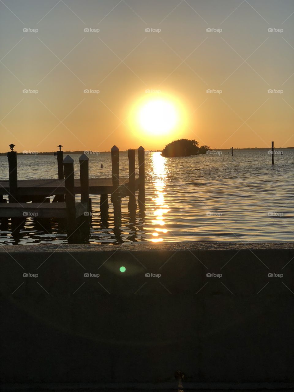 Sunset over the Gulf 