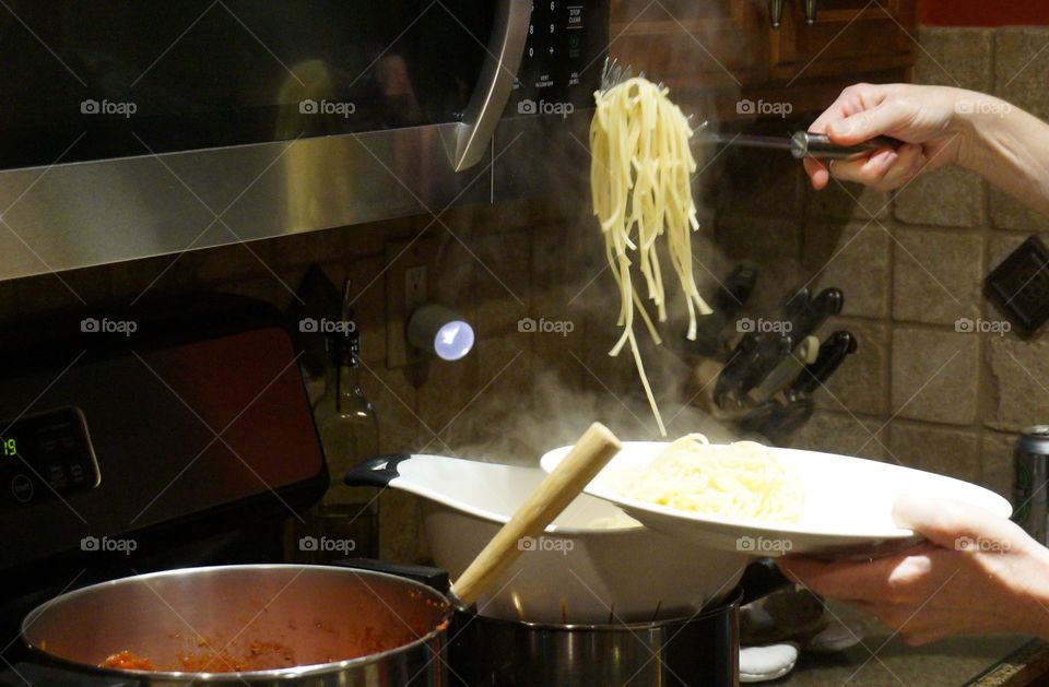 Serving up the spaghetti
