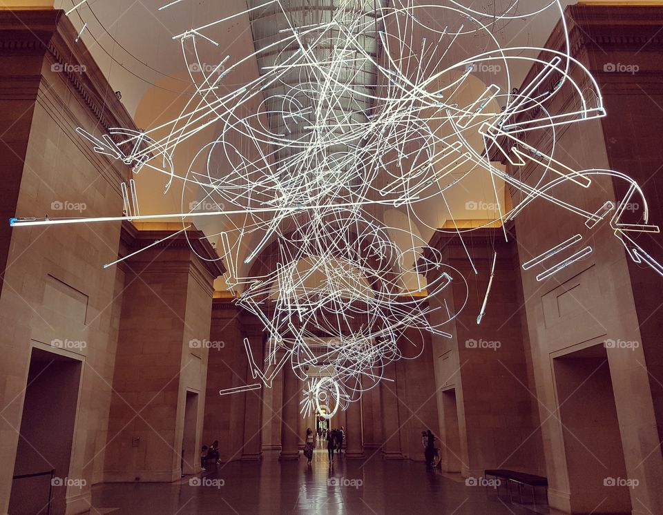 Tate Britain light installation