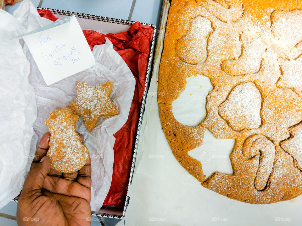 Preparing Snacks for Santa