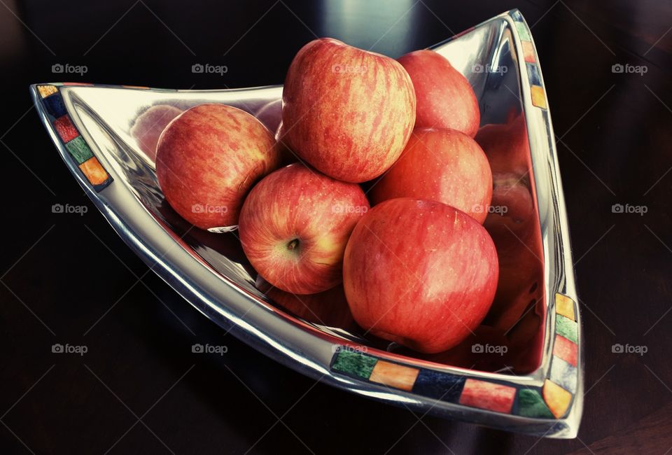 Fuji apples Bowl Sun still frame