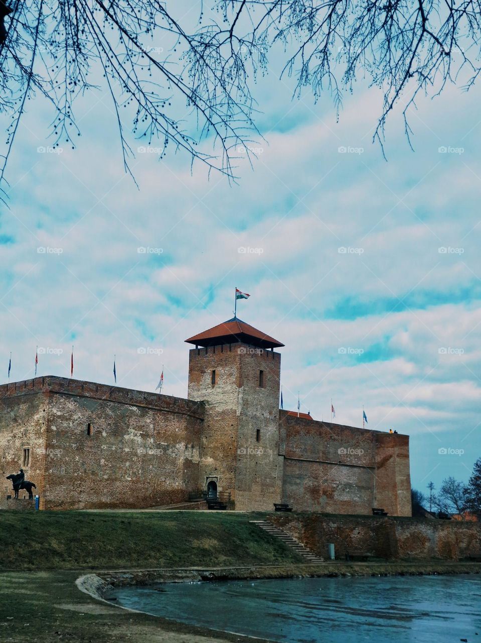 the brick castle of Gyula