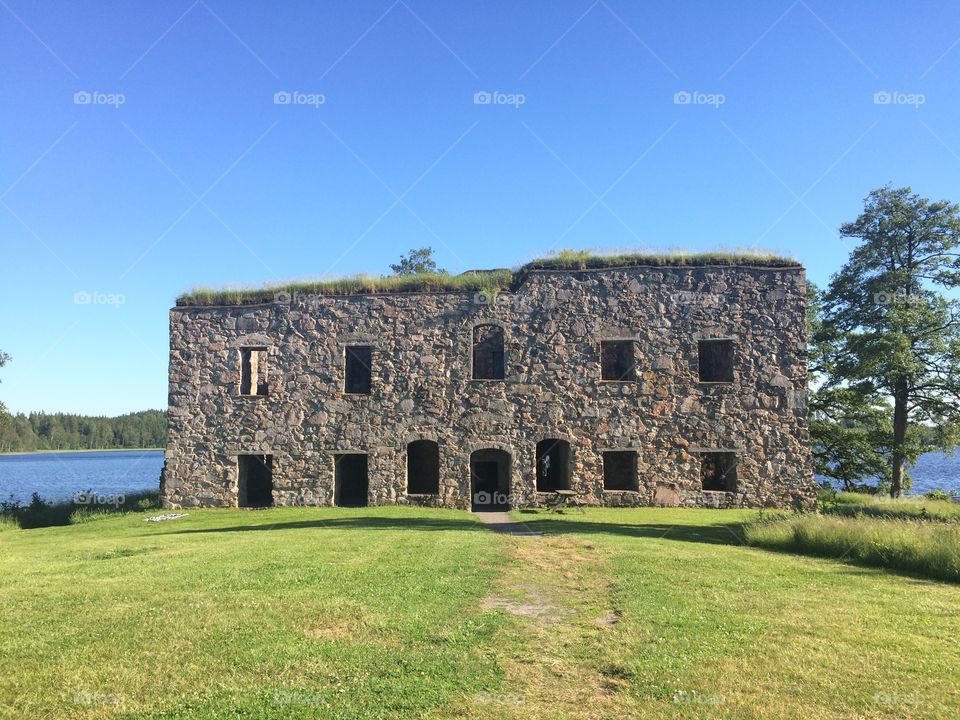 Architecture, No Person, Castle, Grass, Travel