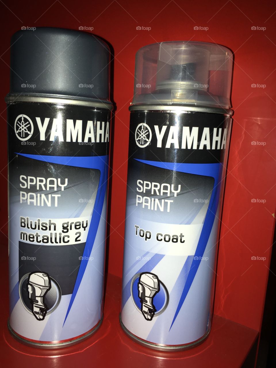 Yamaha Spray motor top coat