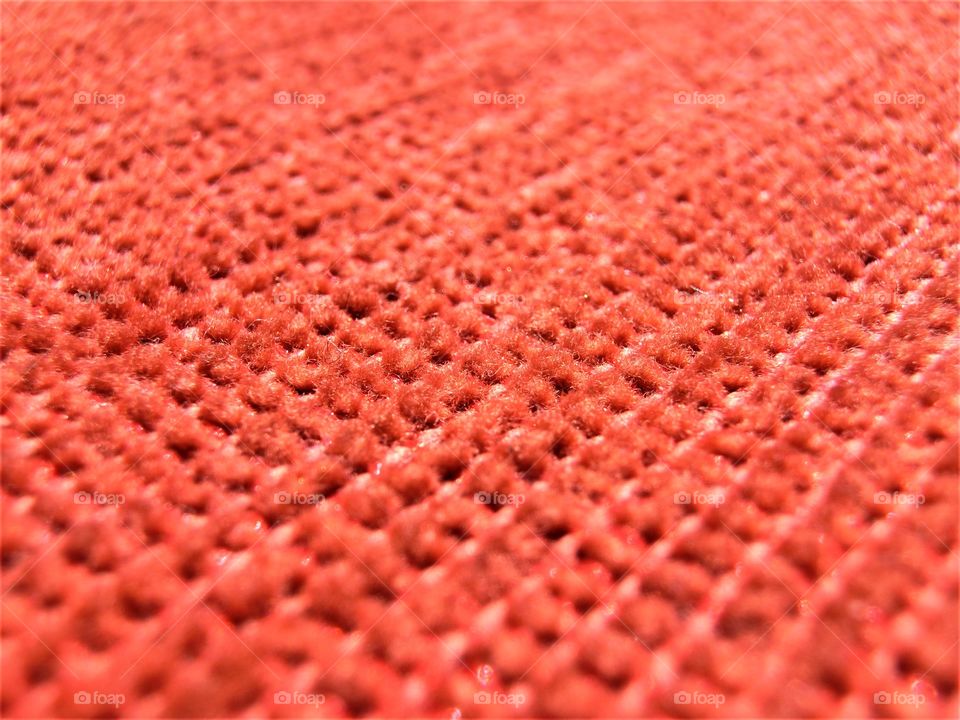 Red textile