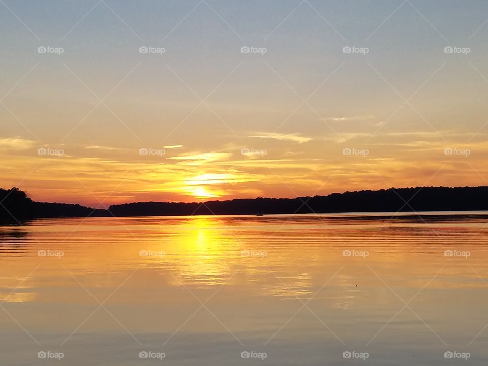Cowan lake sunset 3
