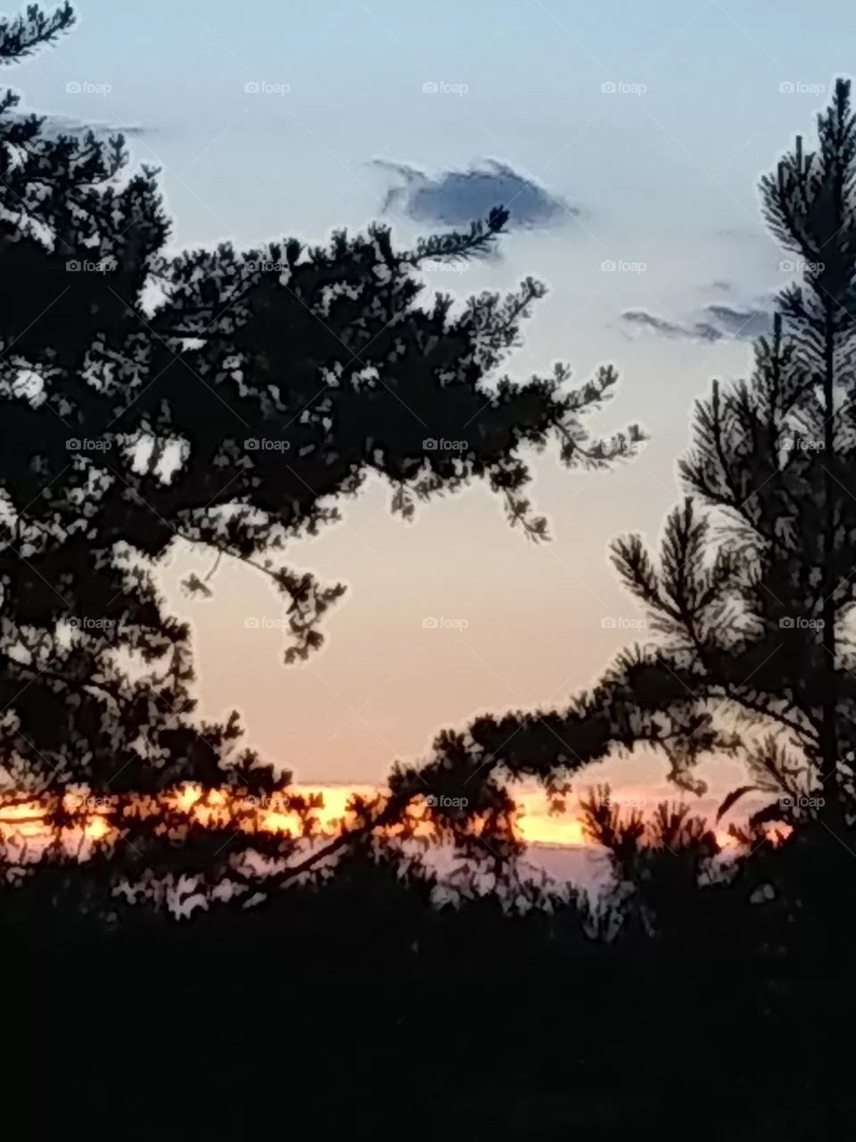 sun set