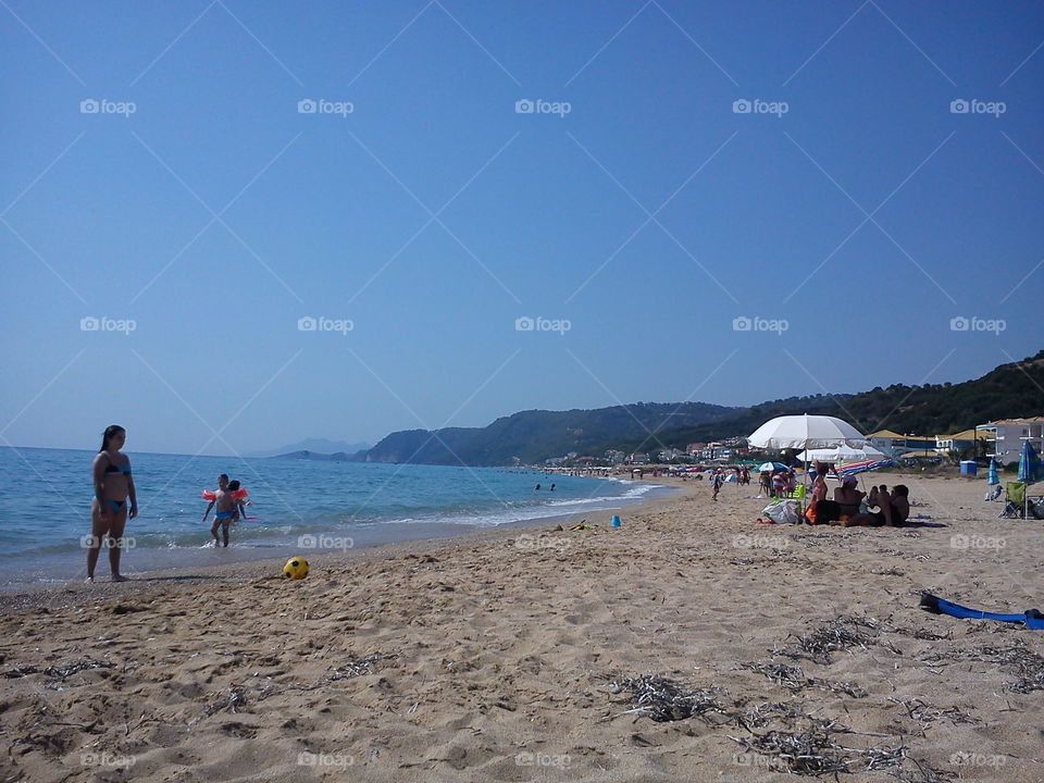 Beach of Preveza, Greece