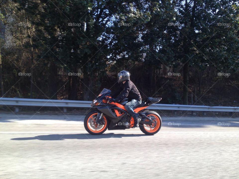 Biker Orange Too