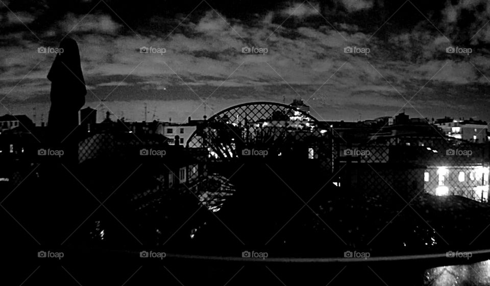 Milan by night. IR Cut lens, infrared off.