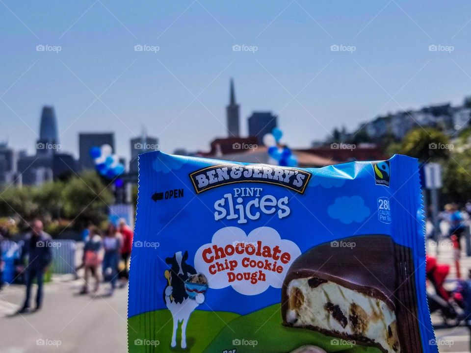 Summertime in San Francisco at the Ben and Jerry’s ice cream festival 