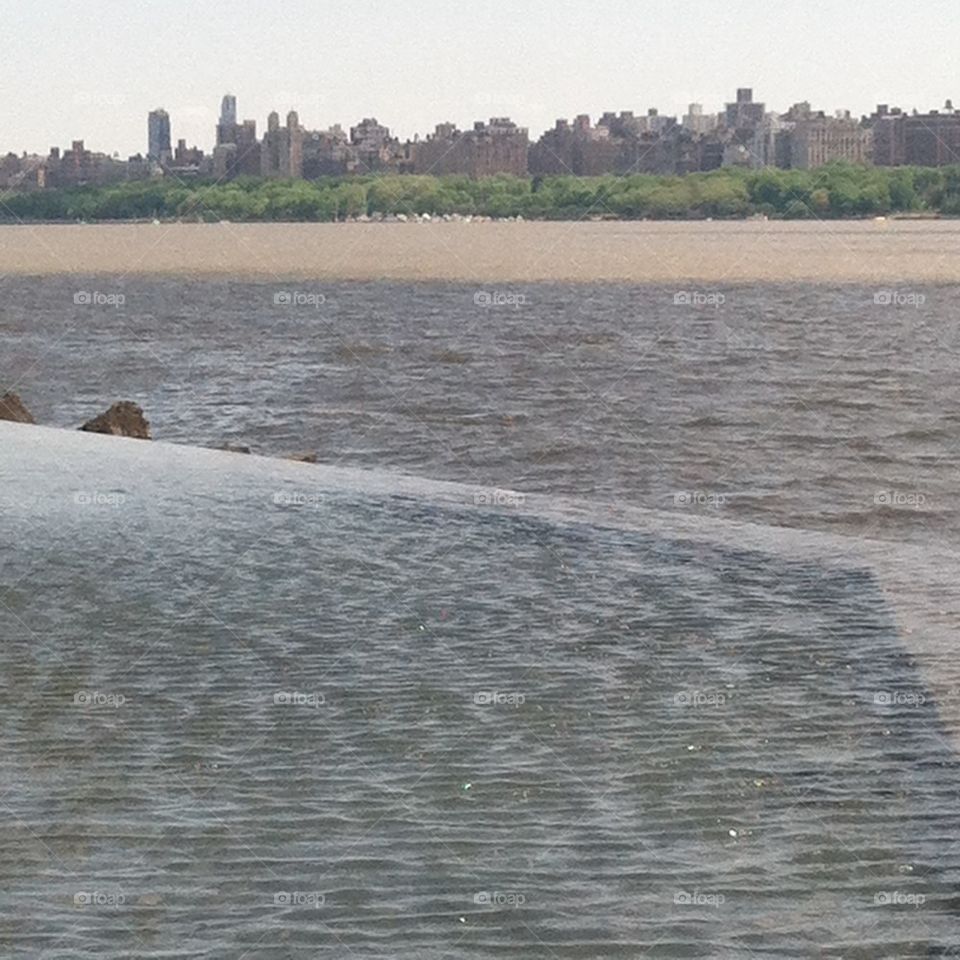 Endless pool Hudson River