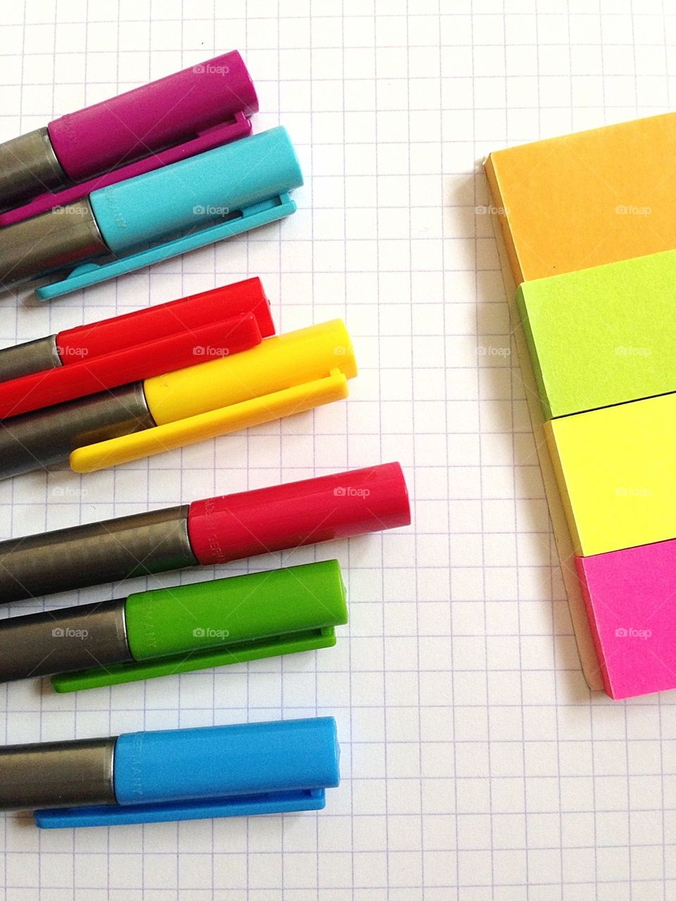 Staedtler fineliners.