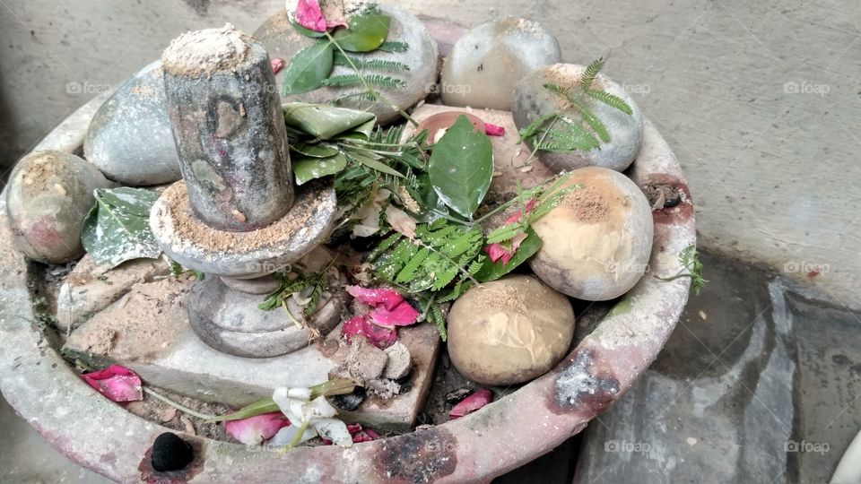 stone of lord shiva