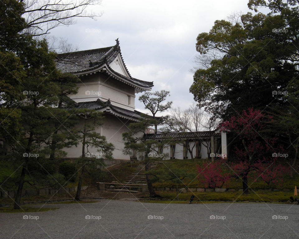 Gijo Castle Courtyard