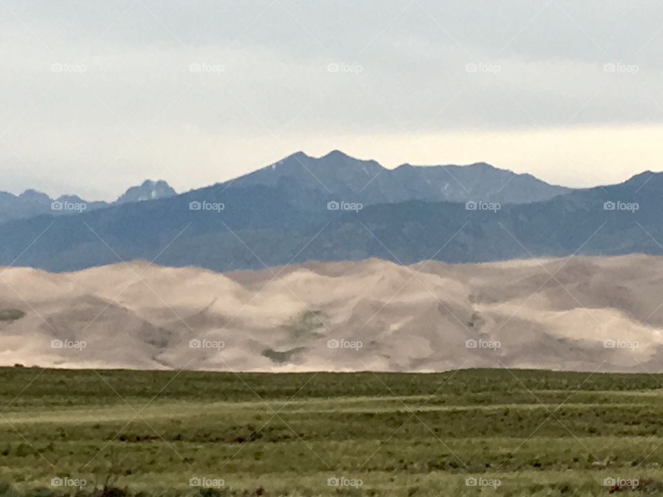 Sand dunes Colorado with my family. A camera can’t even show the magic of this place 