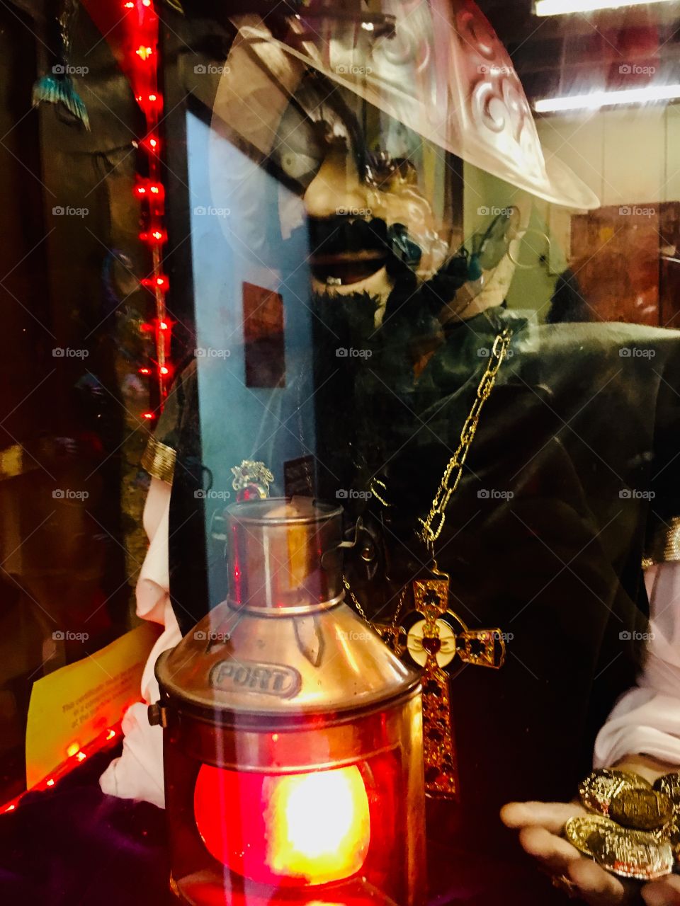 Fortune teller at Fountain of Youth in Florida 