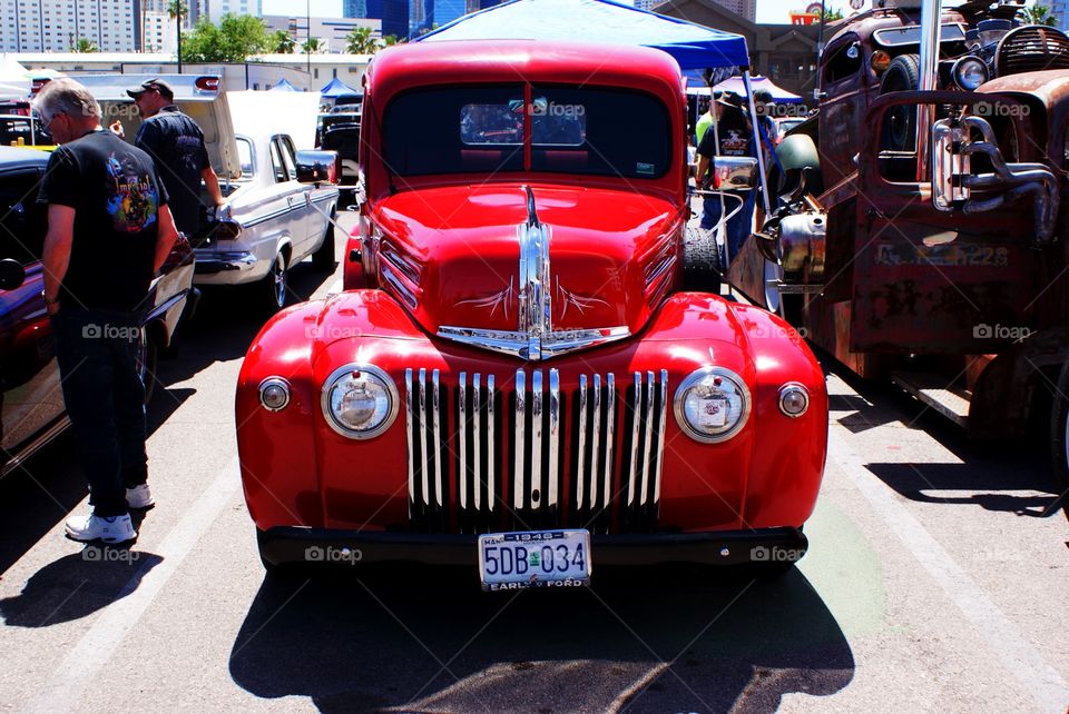 Old pickup truck