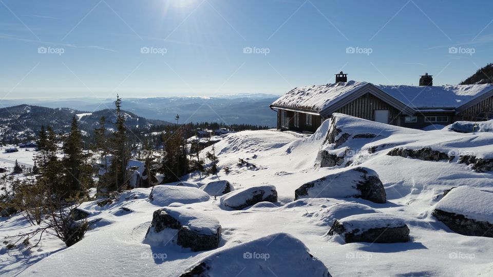 Winter in Tempelseter, Norway