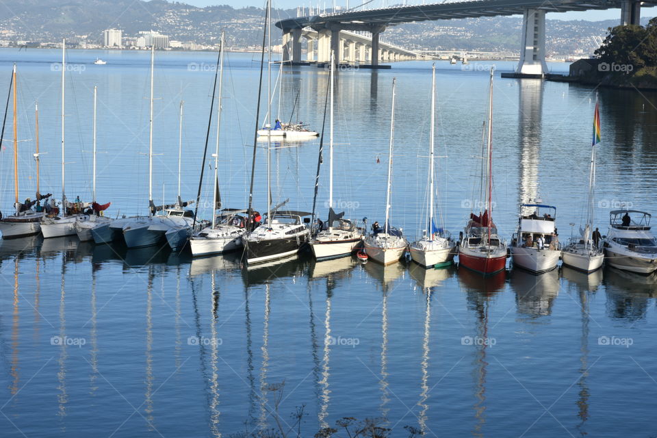 Boating on the bay