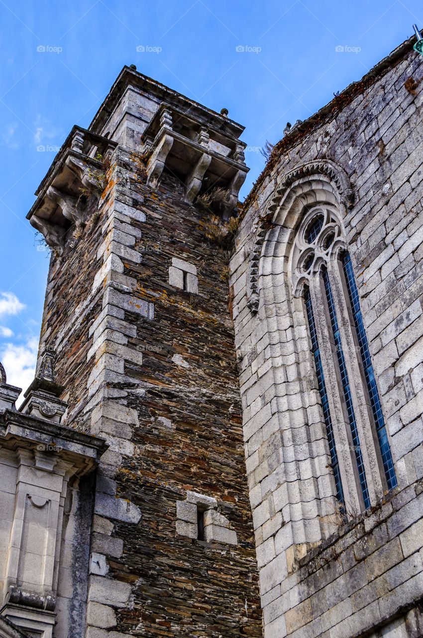 Iglesia de San Pedro. Torre-Campanario de la Iglesia de San Pedro (Lugo - Spain)