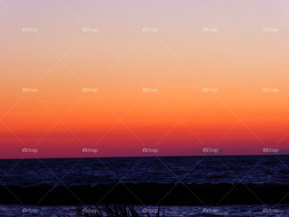 #8, sunset over Lake Erie USA