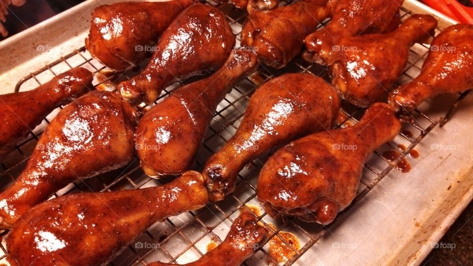 Bbq chicken legs