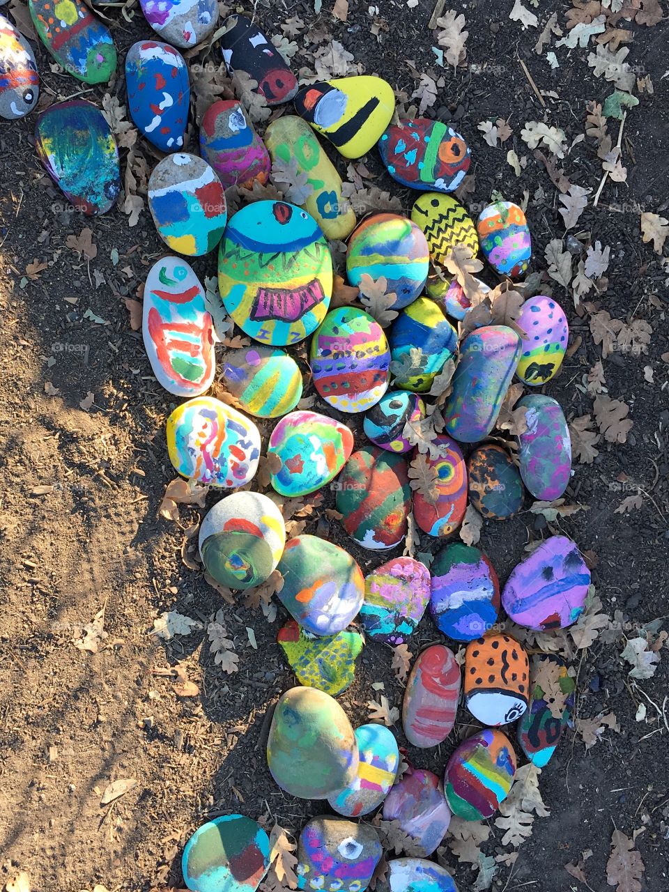 Children’s Painted Stones Art Project