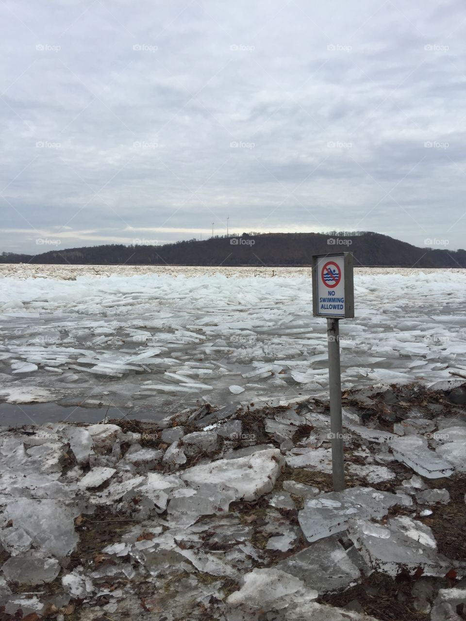 No swimming allowed? How about ice fishing?