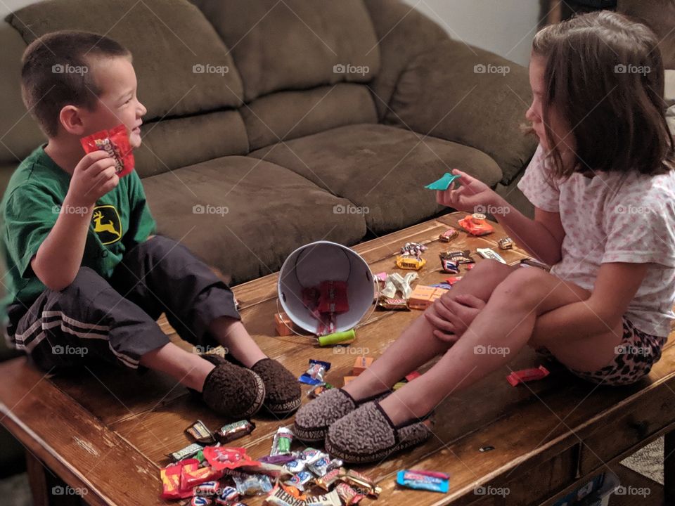 Halloween and Acorn slippers
