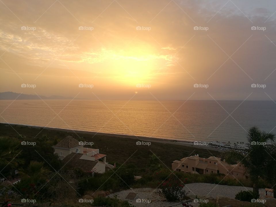 Sunset, Landscape, Beach, Water, Sea