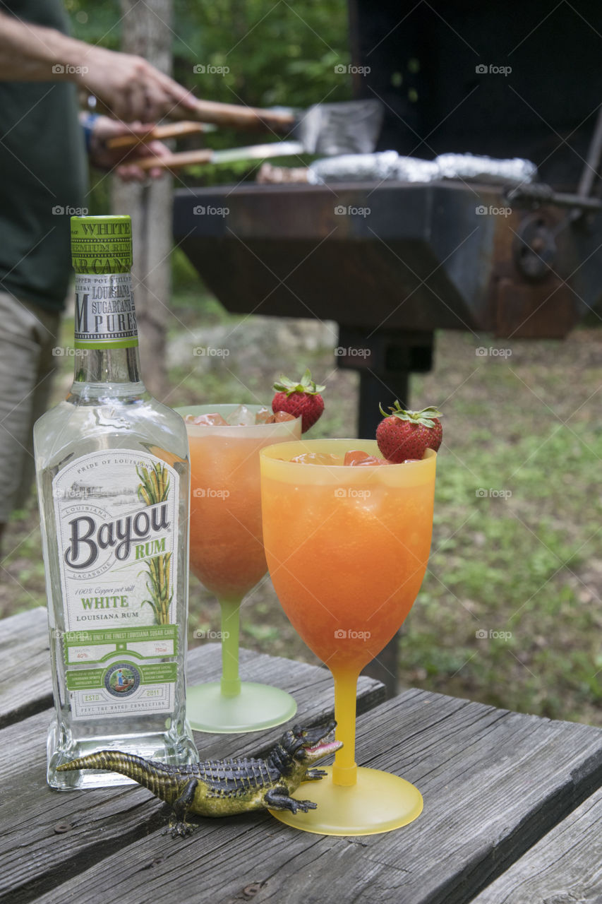 Grilling with Bayou Rum 