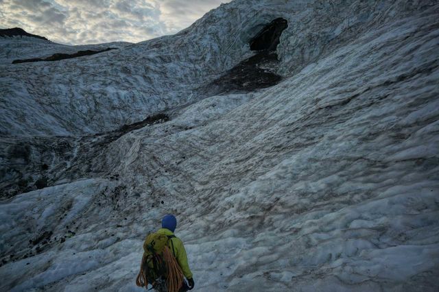 glacier climbing