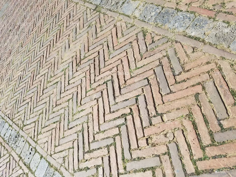 Brick Sidewalk