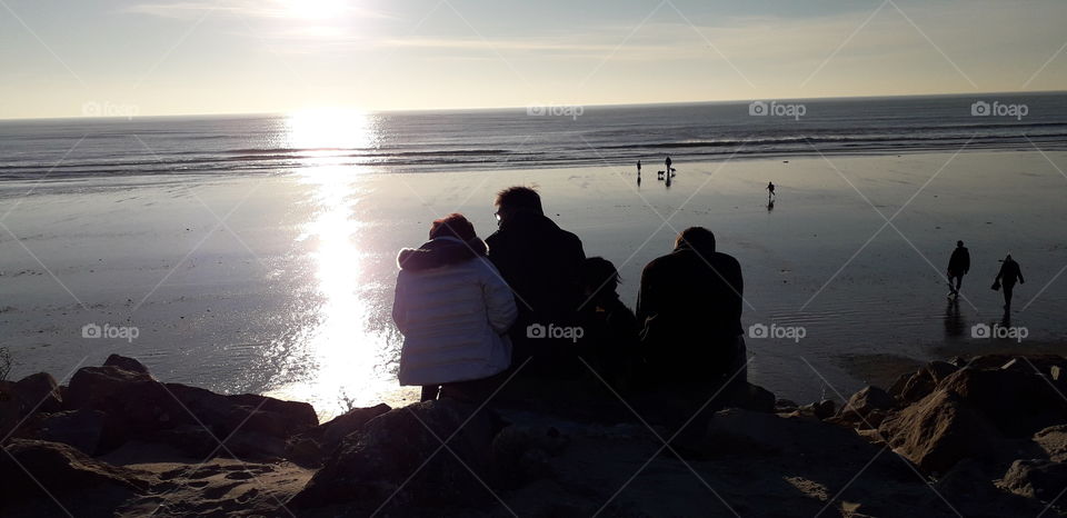 couché de soleil à merlimont