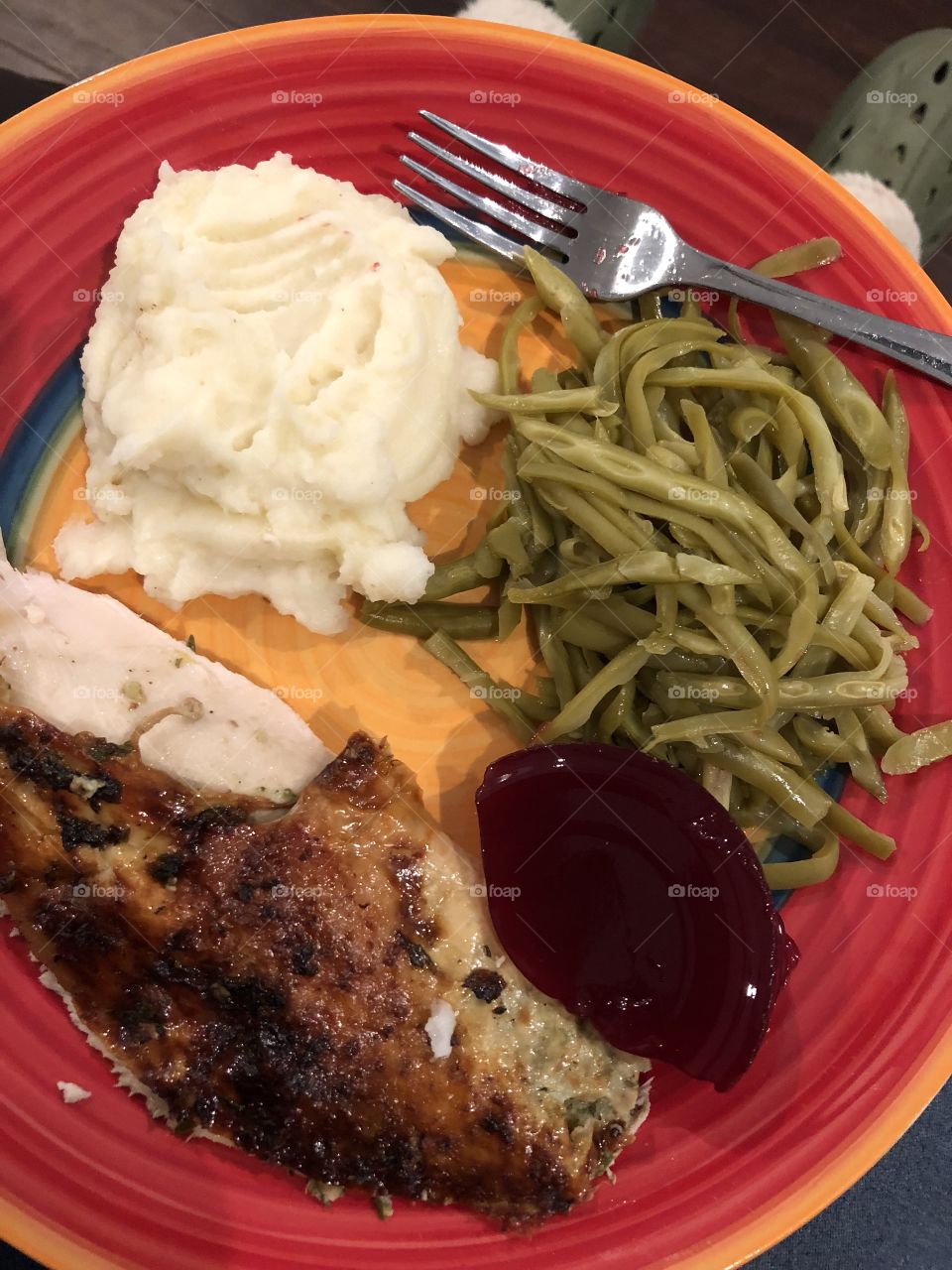 Turkey plate