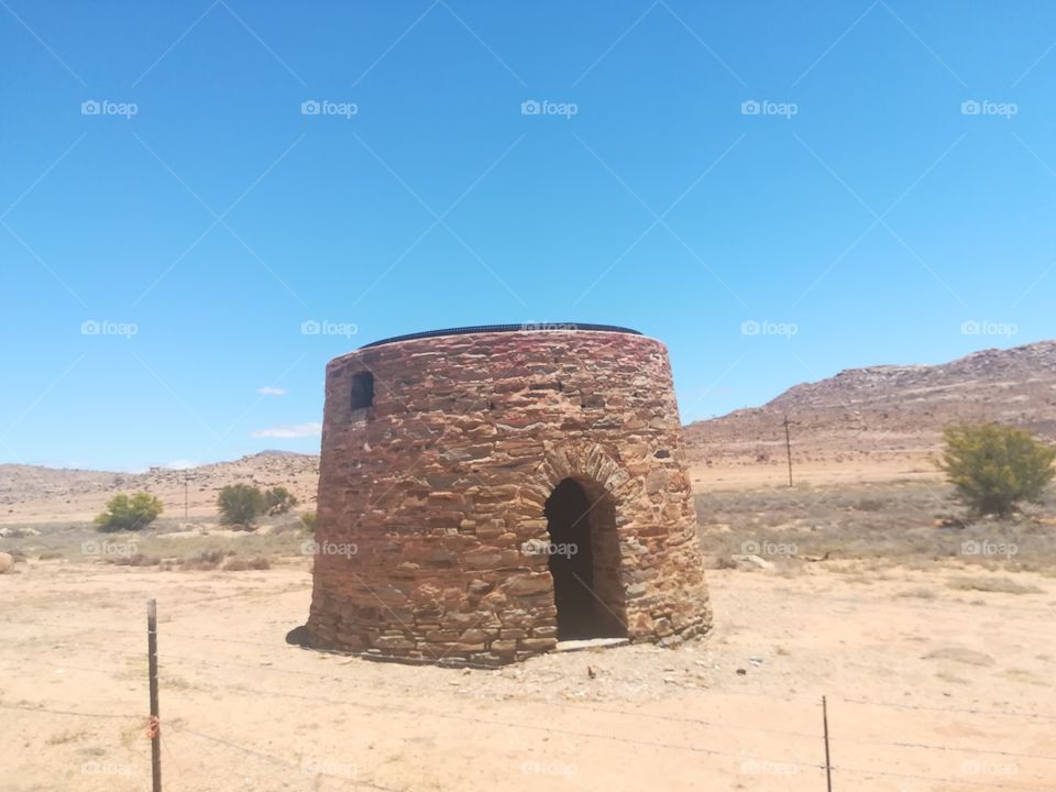 Old water tank