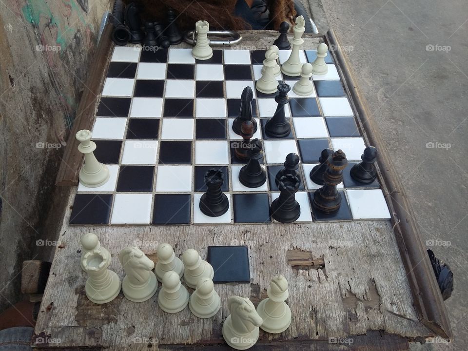 partida de xadrez