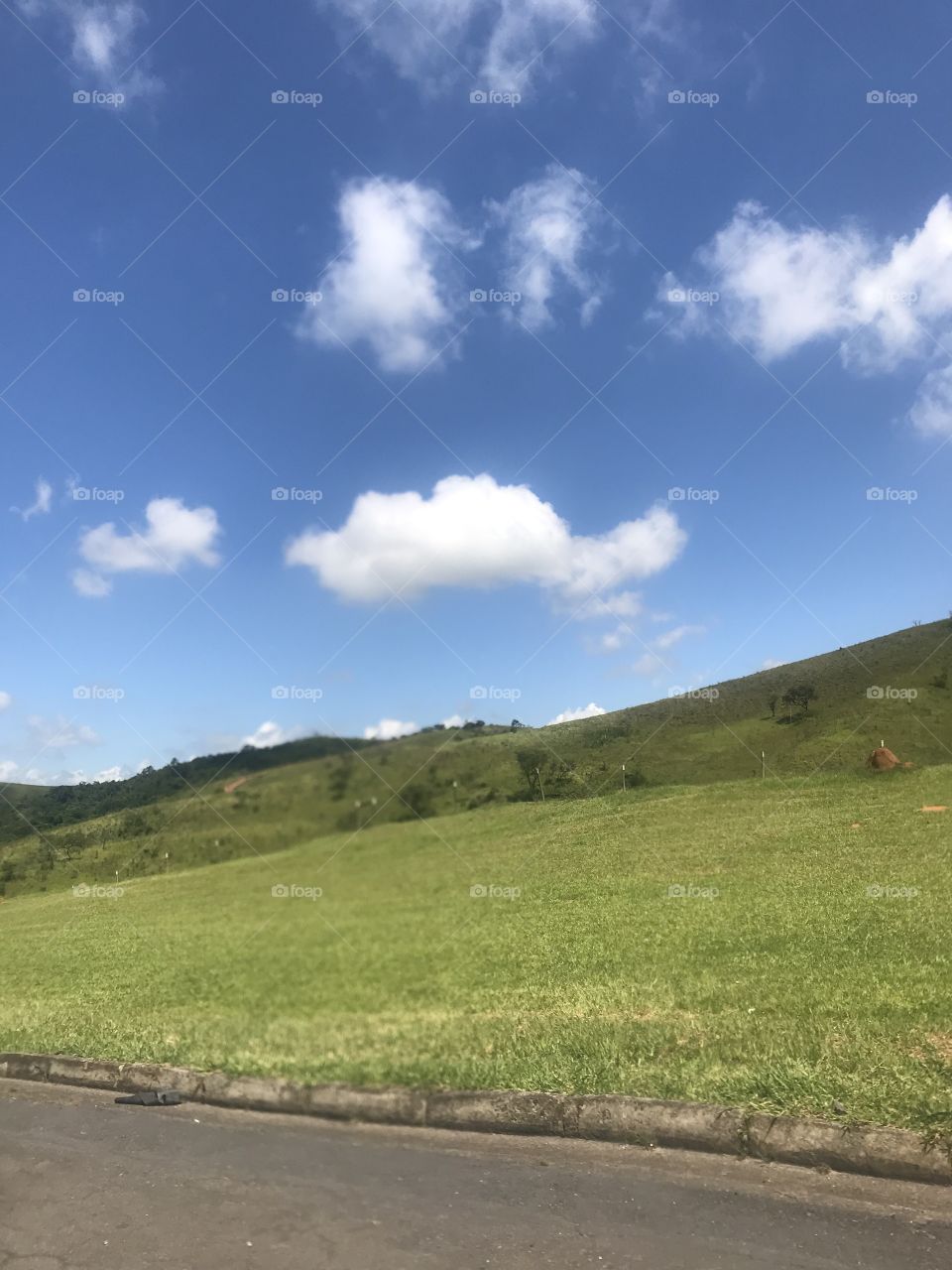 Beautiful day in Rio de Janeiro in Brazil 