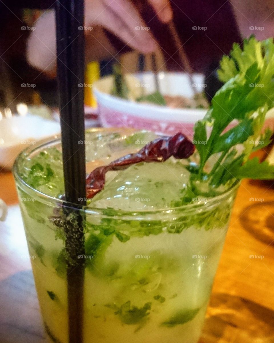 Cilantro Cocktail