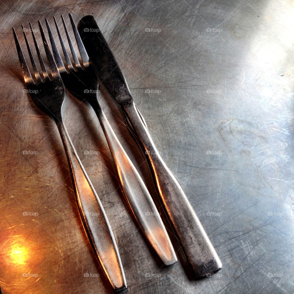 restaurant dining silverware by clarity