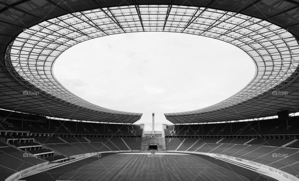 Beautiful roof ... Olympiastadion Berlin 