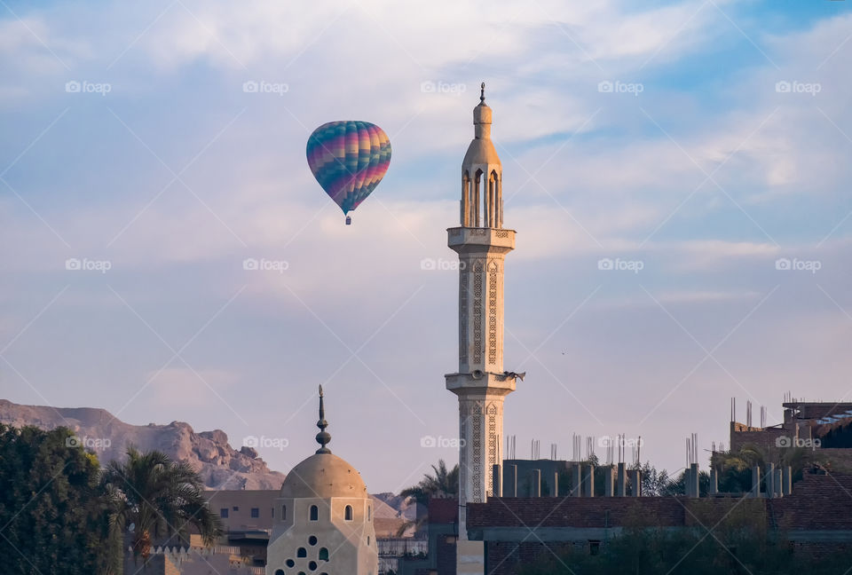 Balloon landing time