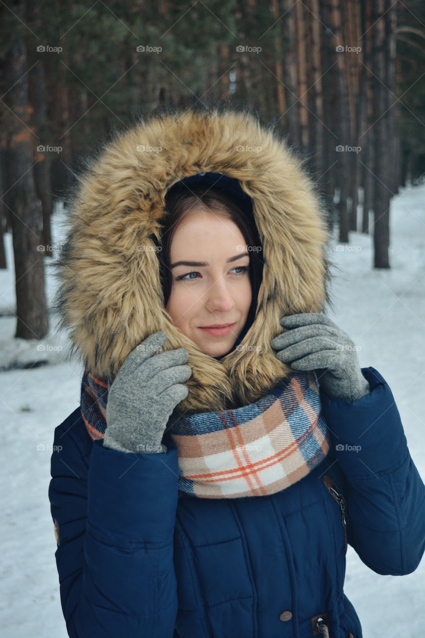 Winter portrait