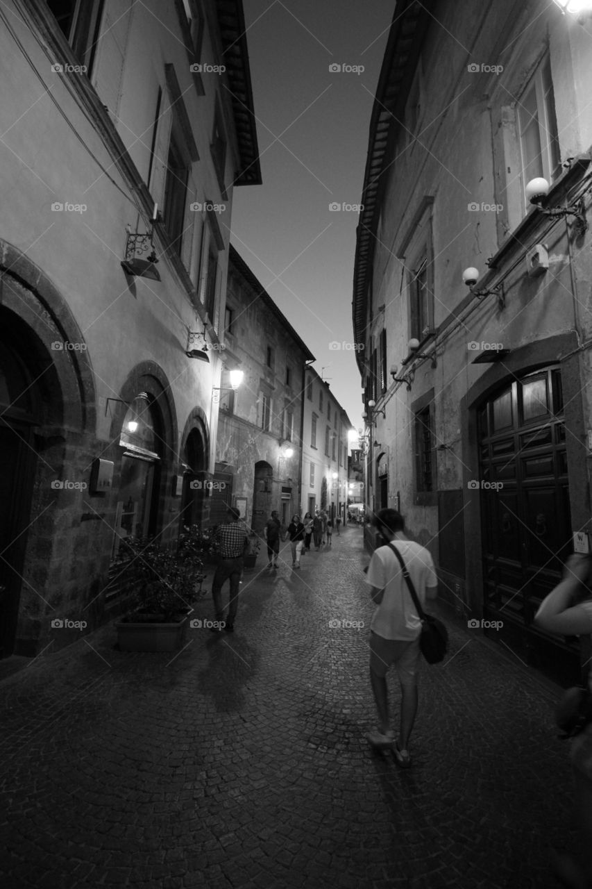 Orvieto Black and white
